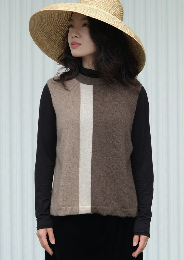 Brook Cashmere Vest, OR25-C03