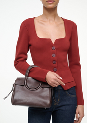 Maude mini carryall espresso