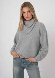 Triangular Organic Cashmere Bandana, Scarf 700581