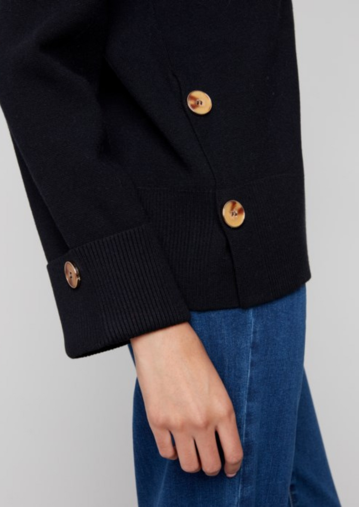 Solid V-Neck Sweater