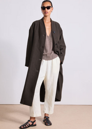Safaa High Neck Coat