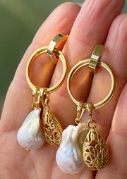 Baroque Pearl Earrings