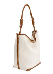 Adeline canvas large tote