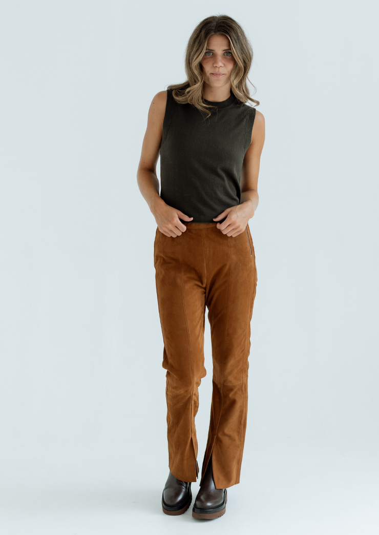 Tori Goat Suede Pant