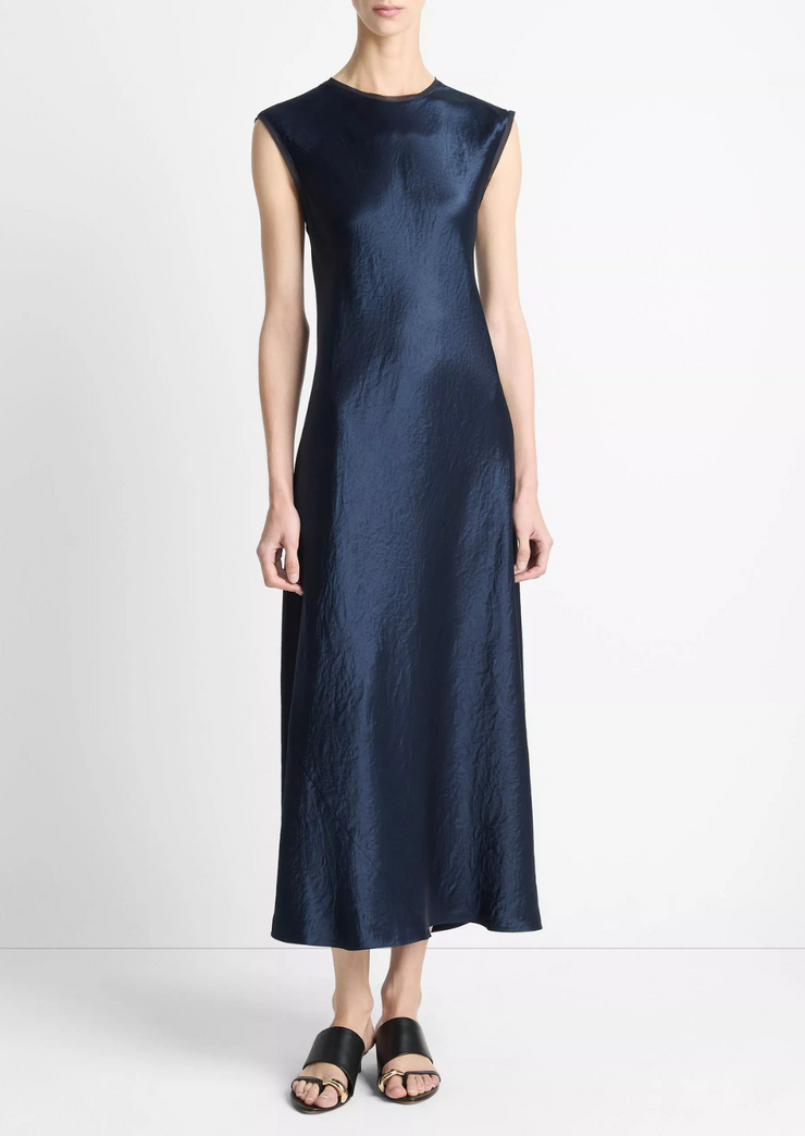 Cap Sleeve Slip Dress