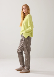 Tapered Metallic Pant