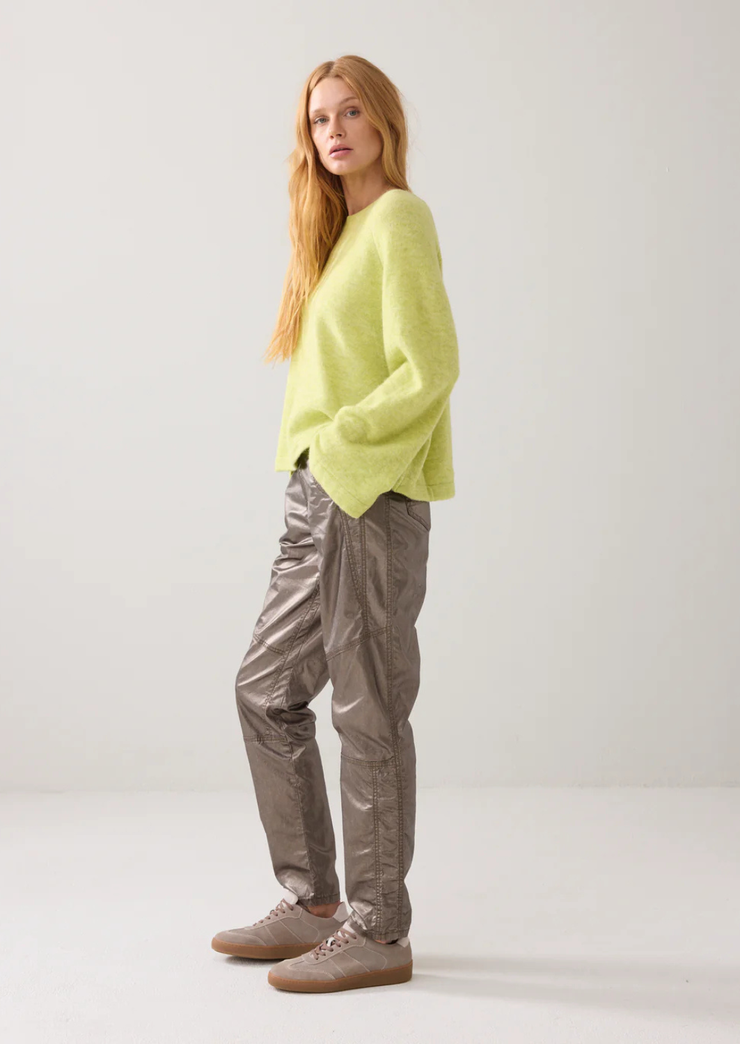 Tapered Metallic Pant