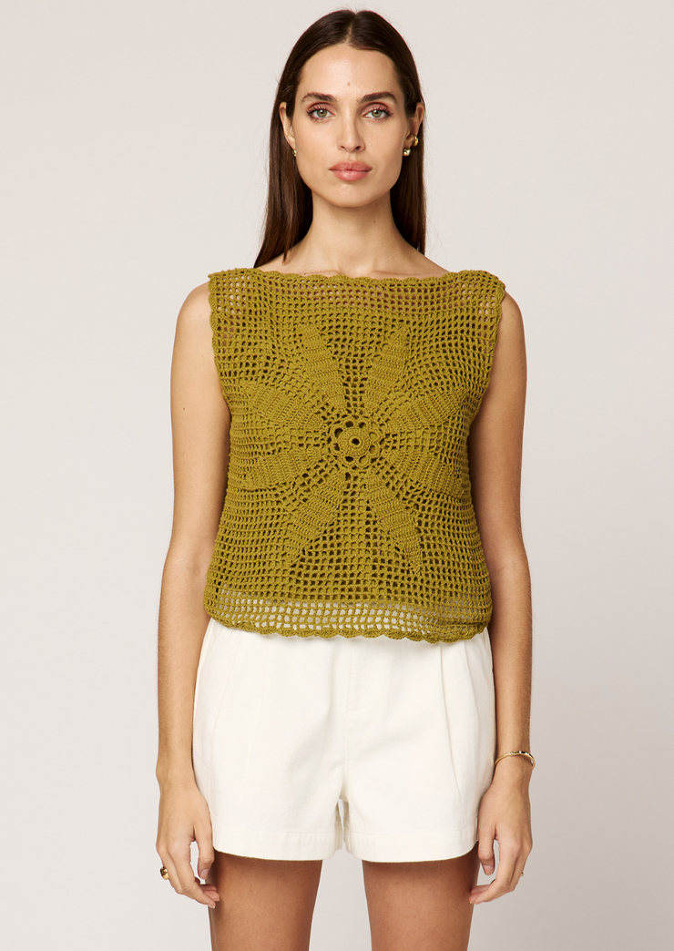 Caylee Crochet Top