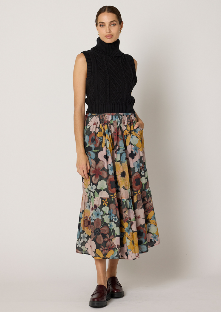 Charlene ankle skirt