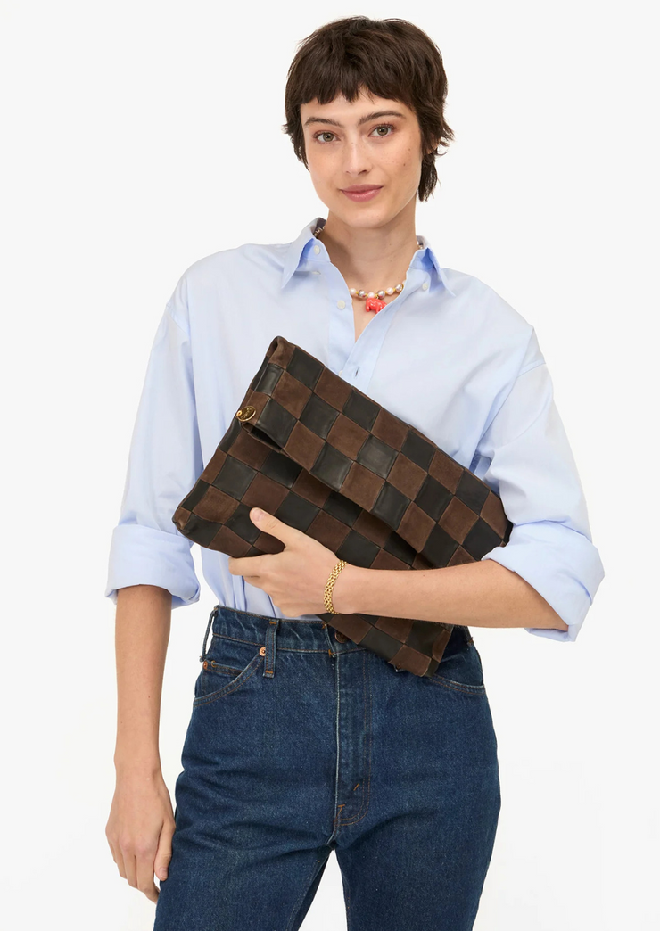Carryall Clutch with Tabs