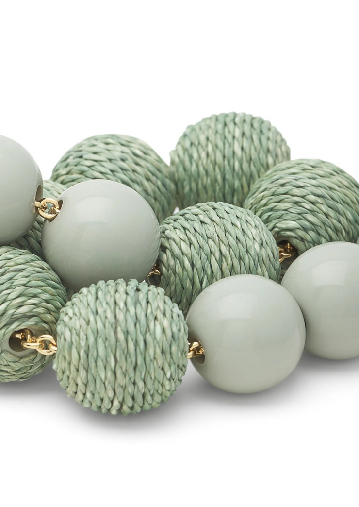 Raffia Beads Necklace