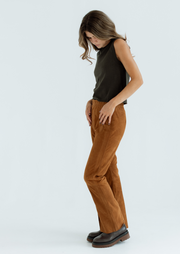 Tori Goat Suede Pant