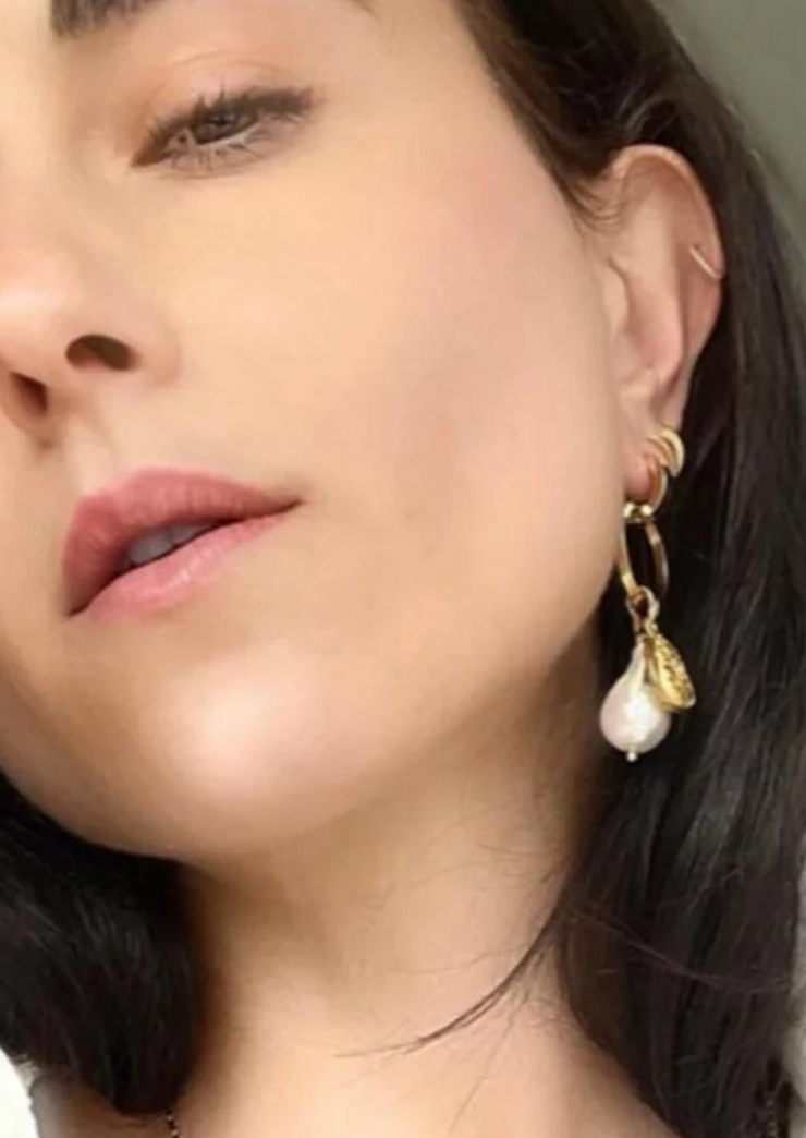 Baroque Pearl Earrings