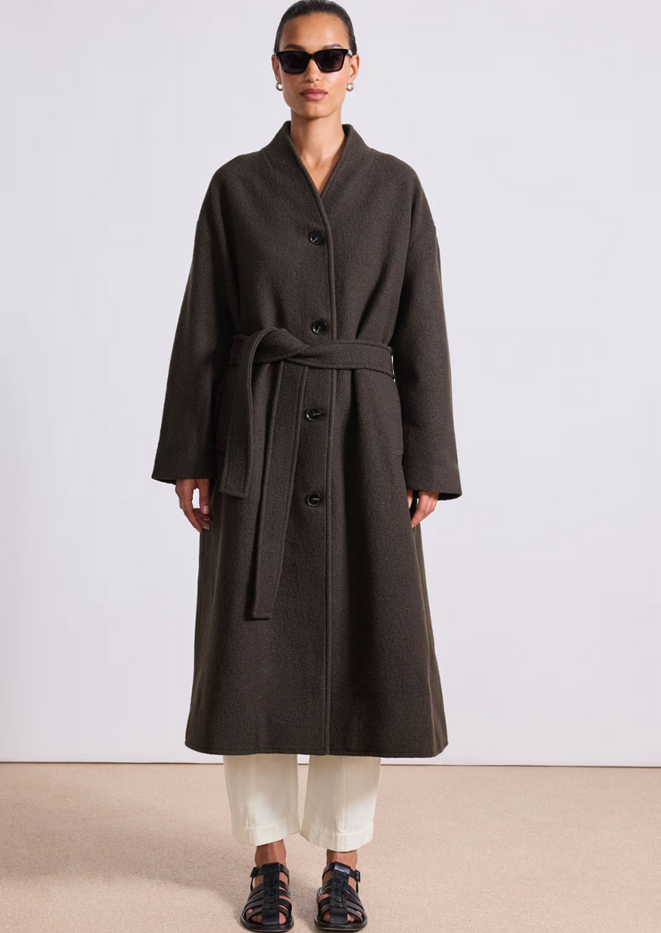 Safaa High Neck Coat
