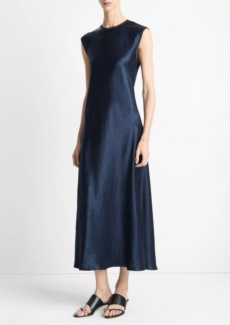 Cap Sleeve Slip Dress