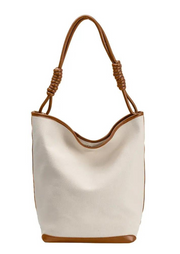 Adeline canvas large tote