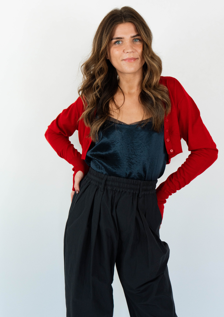 Merino Wool Light Cardigan, DK9256