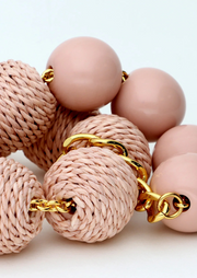Raffia Beads Necklace