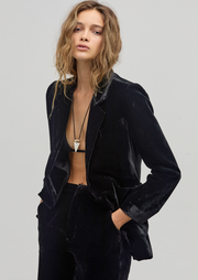Areia velvet blazer