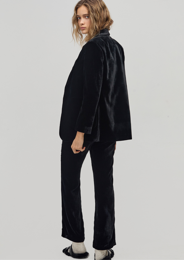 Areia velvet blazer