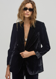 Areia velvet blazer