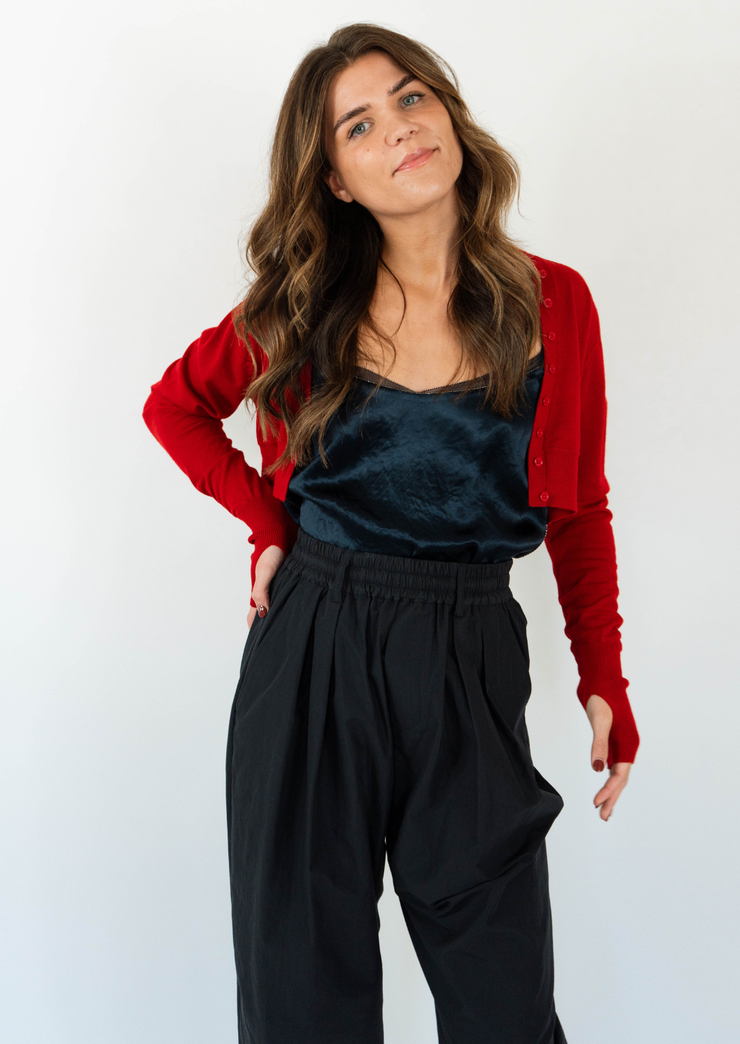 Merino Wool Light Cardigan, DK9256