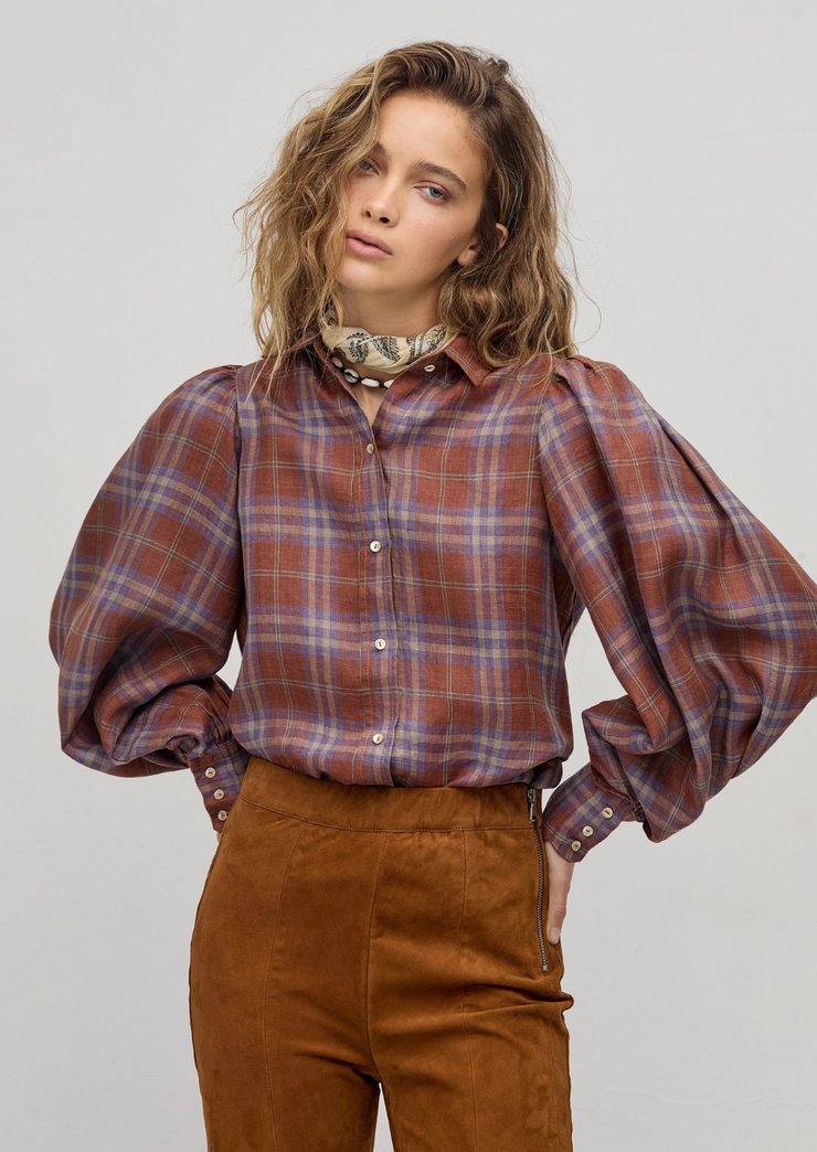 Camille linen shirt