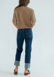 Wide Cuff Denim Pant