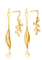 Meadow lily convertible earrings