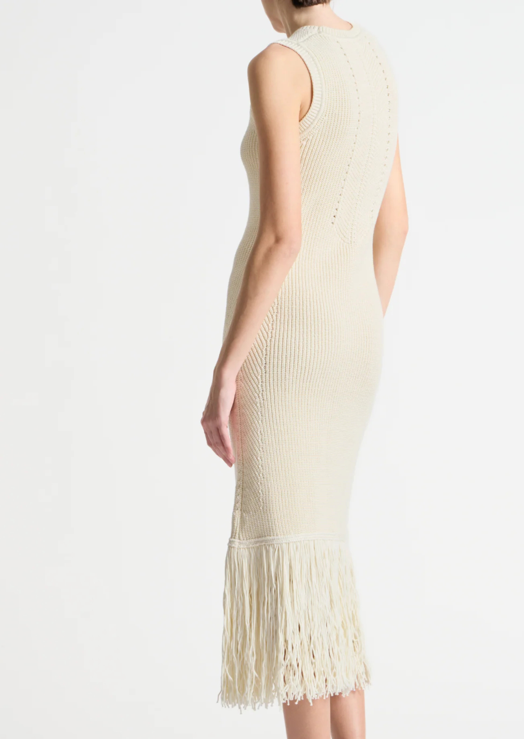 jovie knit dress THE JOVIE STRIPED DRESS IN Black Small