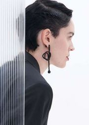Life knot earrings
