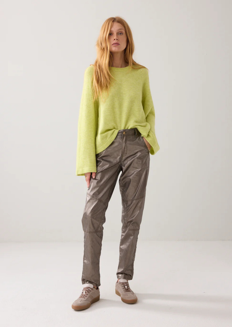 Tapered Metallic Pant