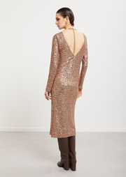 Sequin Midi Dress