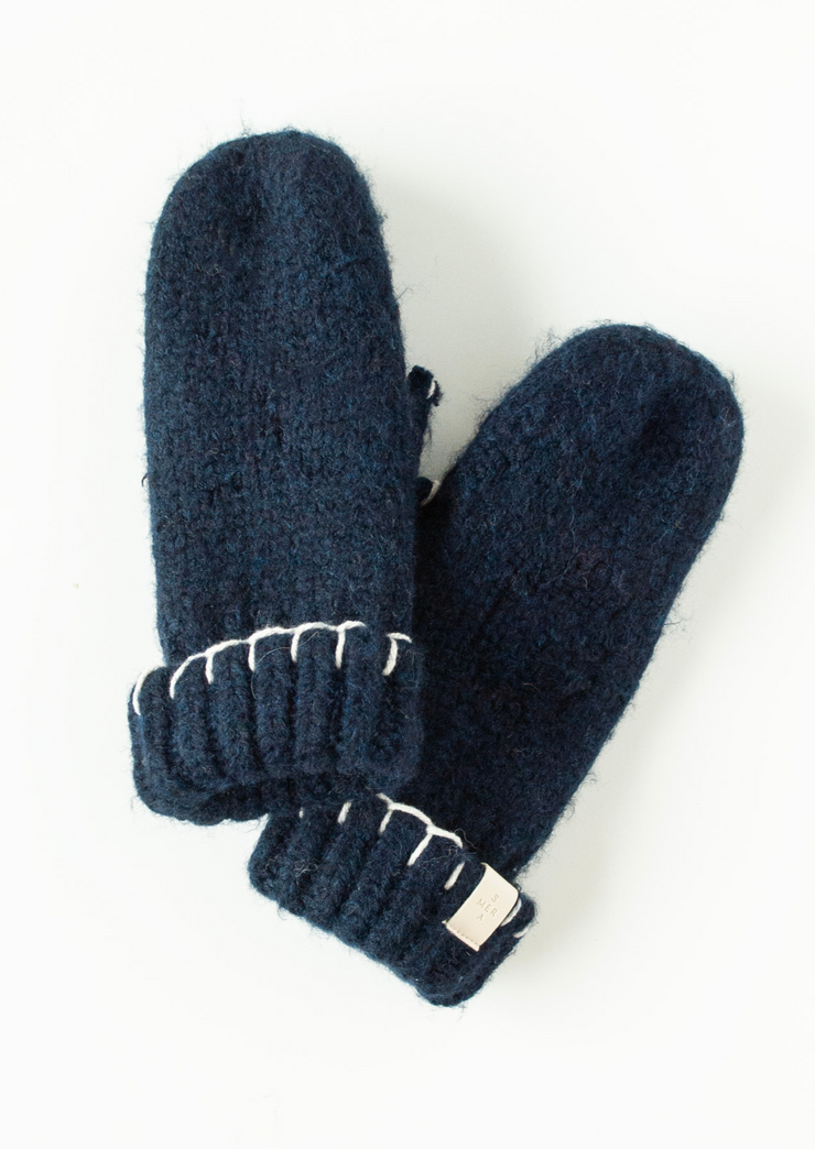 Sailor Love Whipstitch Flip Top Mittens