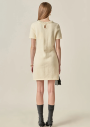 Pearl Key Hole Dress