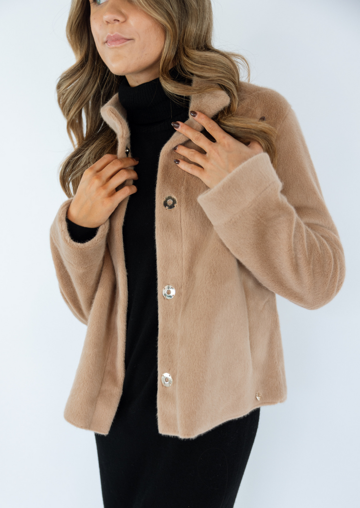 Camel Fur Jacket