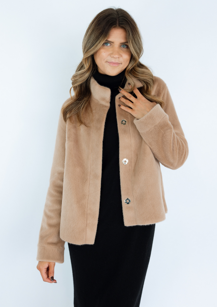 Camel Fur Jacket