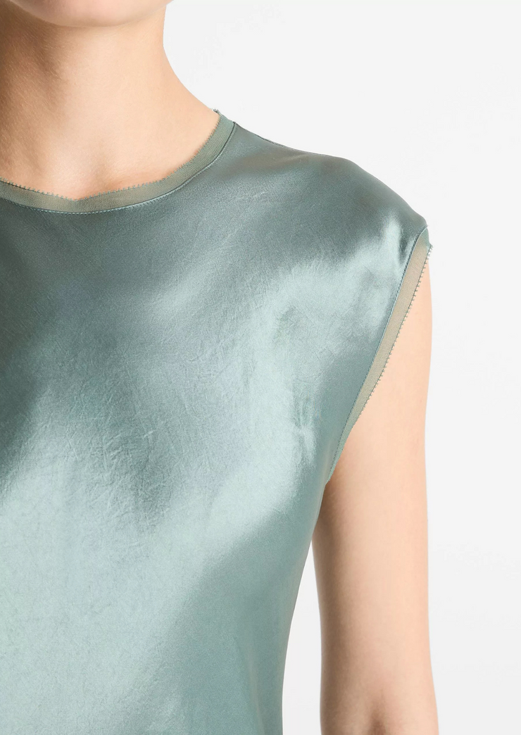 Cap Sleeve Slip Dress