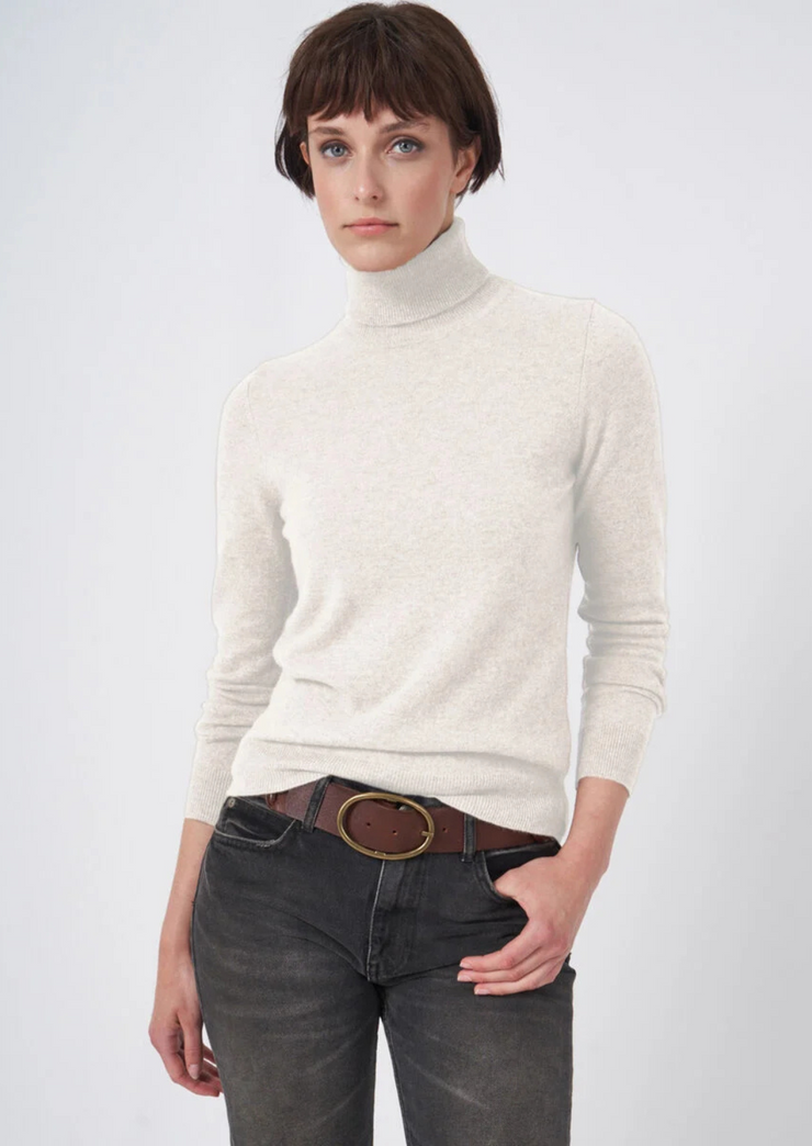 Cashmere Roll Neck Sweater, Sweater 100512