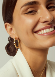 Bamboo earrings