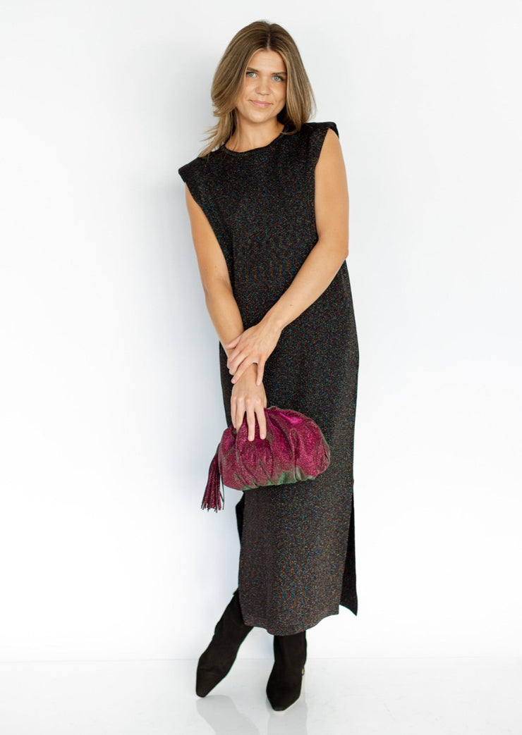 Glitter Knit Dress