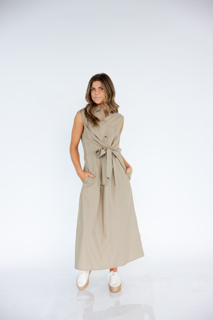 Popeline Wrap Dress