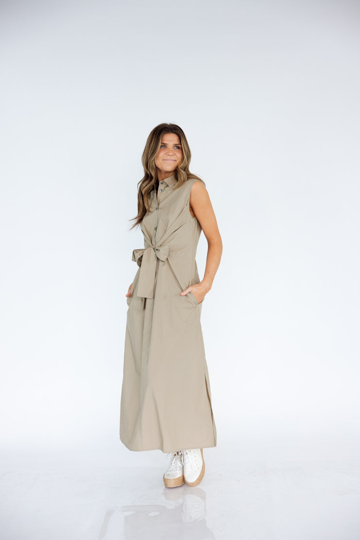 Popeline Wrap Dress