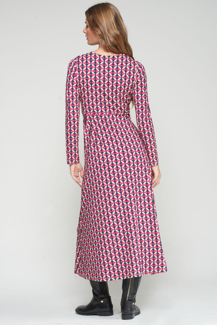 Amelia Dress, Hot Pink