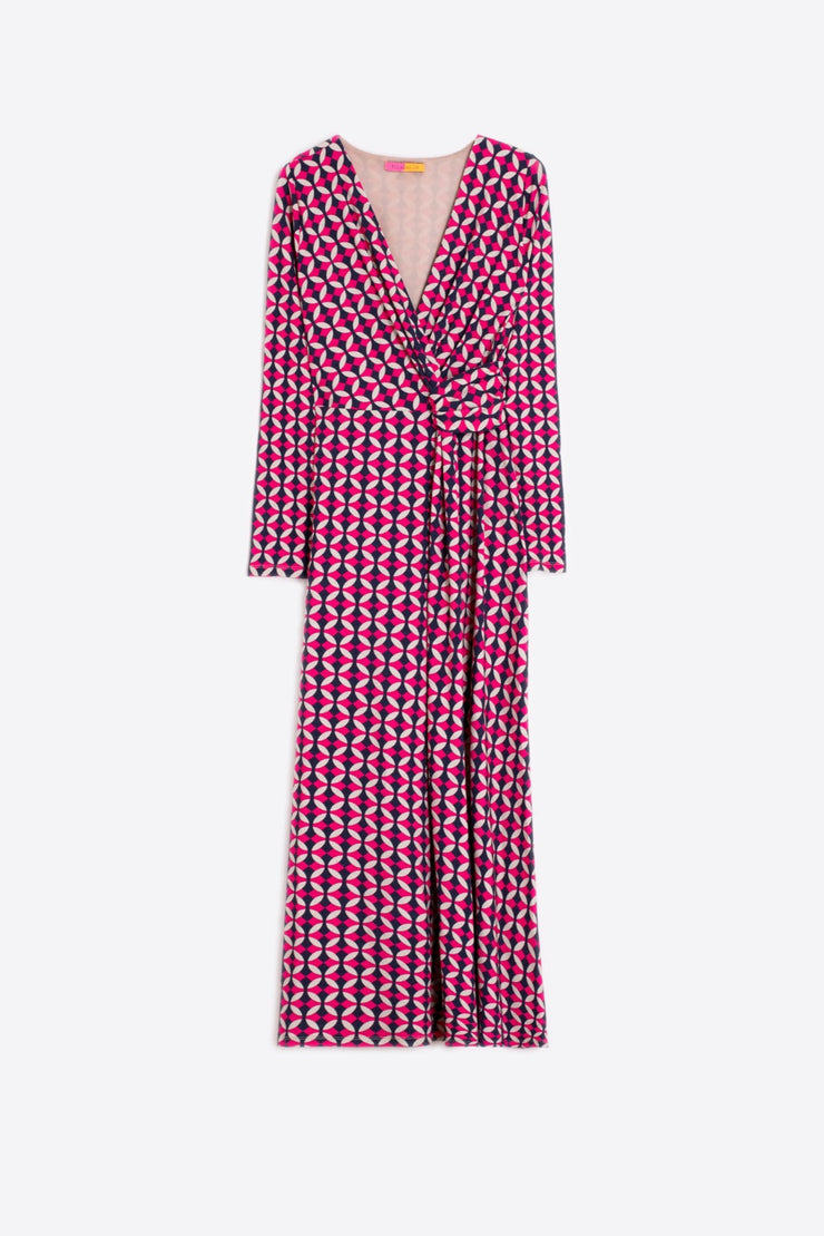 Amelia Dress, Hot Pink