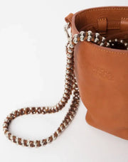 Baby Bucket Bag, with metallic strap