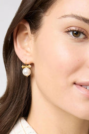 Bamboo Pearl Earring