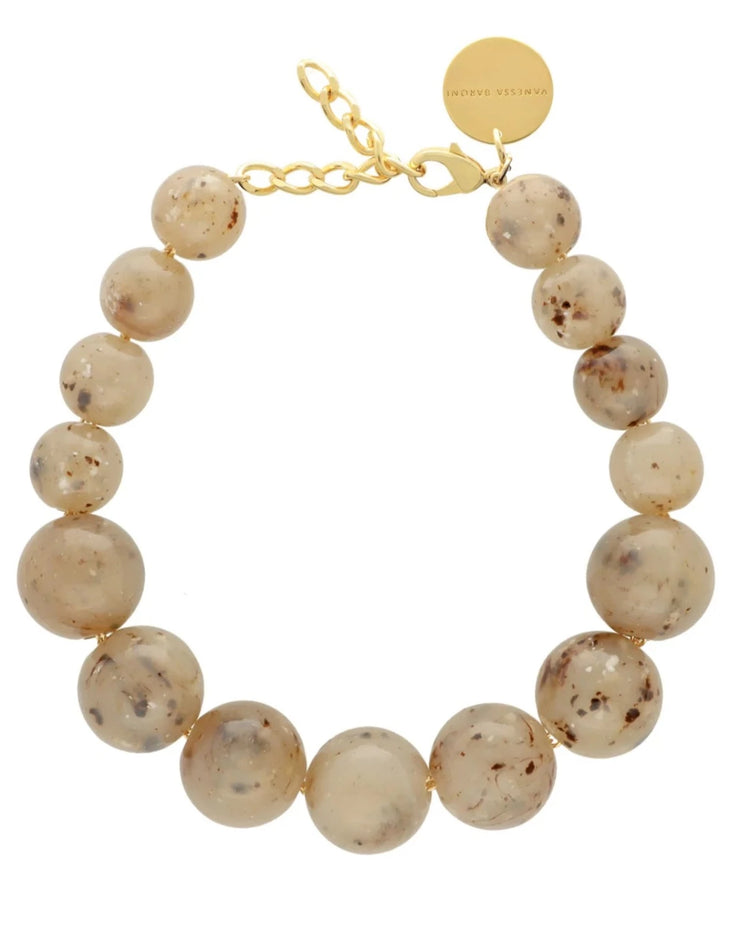 Beads Necklace - Light Bernstein