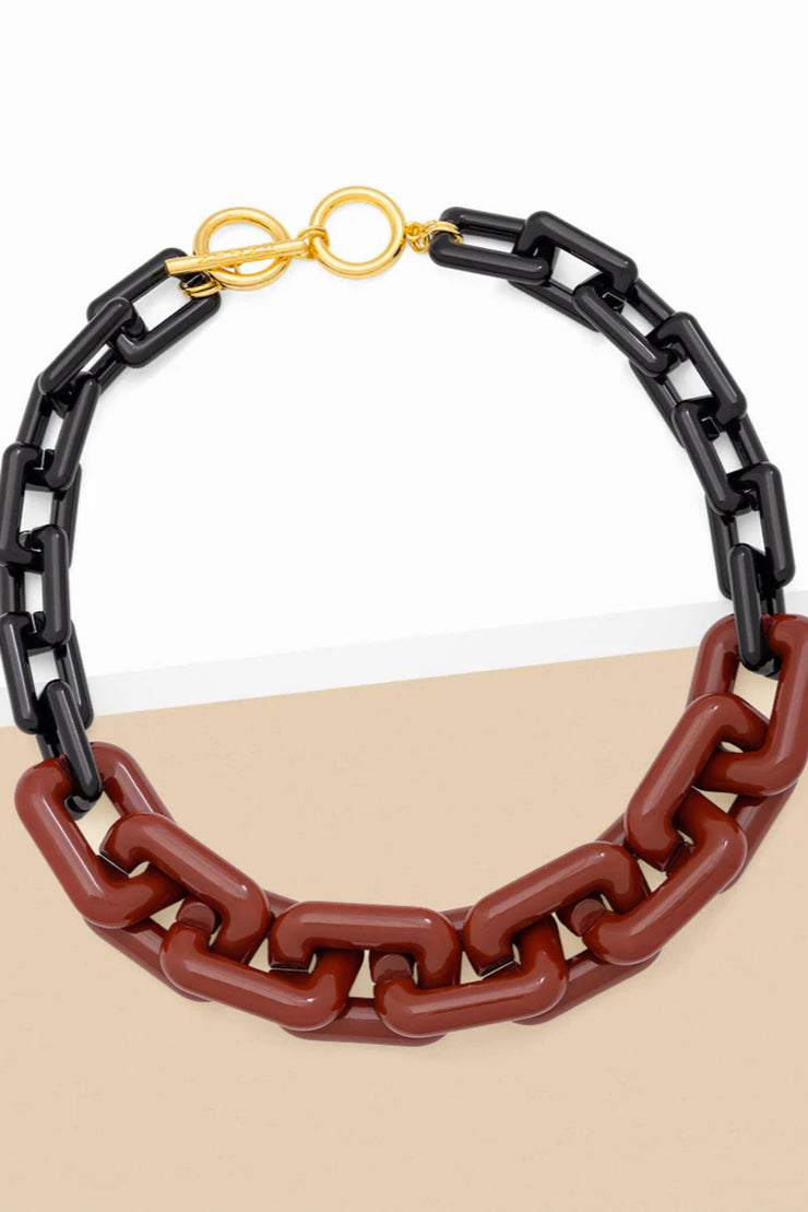 Chunk Link Collar Necklace