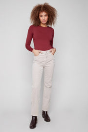 Straight Leg Corduroy Pant